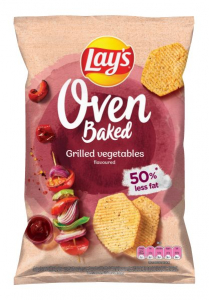 LAY'S OVEN BAKED GRILLED VEGETABLES 125G.
