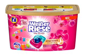WEISSER RIESE TRIOCAPS COLOR  ORCHID&MACADAMIA 40WL 6X520G