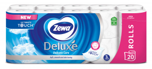 39984-00 ZEWA AQUA TUBE DELUXE PURE WHITE 20ROLA