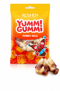 YUMMI GUMMI FUNNY COLA 70 G