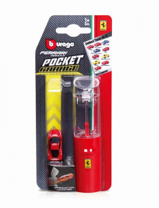 FERRARI R&P POCKET GARAGE SINGLE W/LAUNCHER,