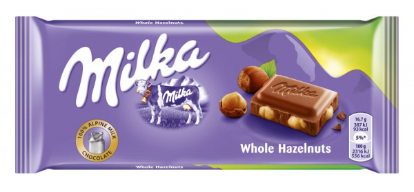 MILKA CIJELI LJEŠNJAK 100G