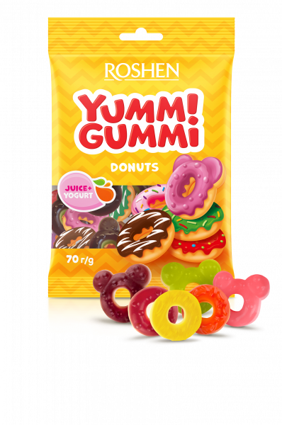 YUMMI GUMMI DONUTS 70 G