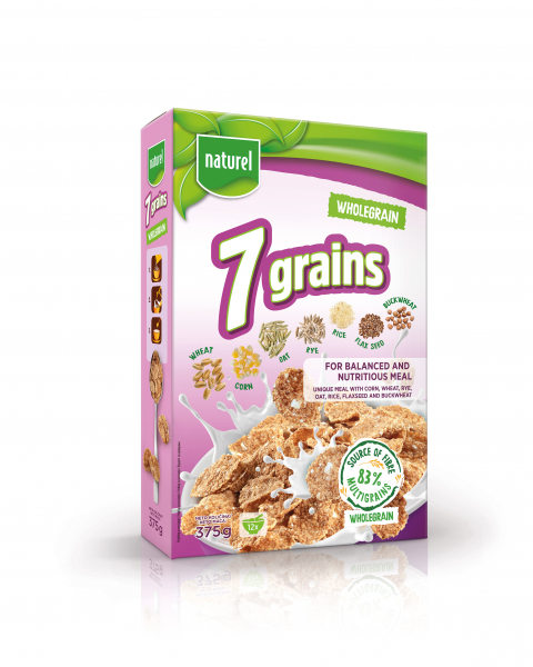 NATUREL 7 GRAINS FLAKES /PAHULJICE OD 7 VRSTA ŽITARICA 375 G