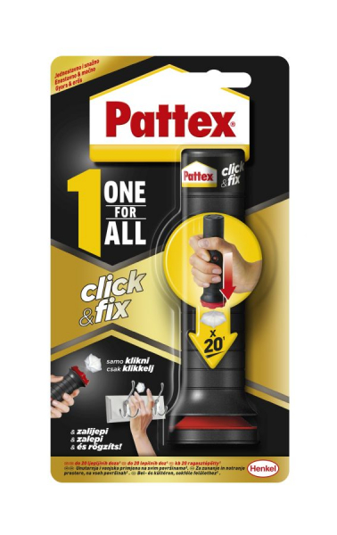 PATTEX CLICK & FIX  DOZIRANO MONTAŽNO LJEPILO