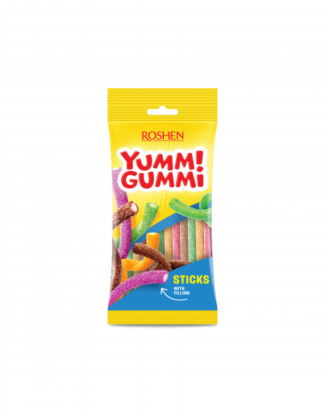 YUMMI GUMMI SOUR STICKS 70 G