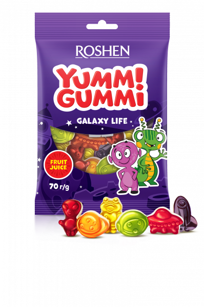 YUMMI GUMMI GALAXY LIFE 70G