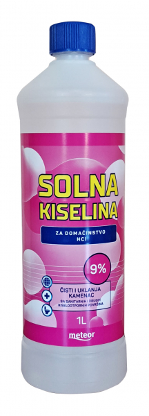 SOLNA KISELINA 9% 1000 ML