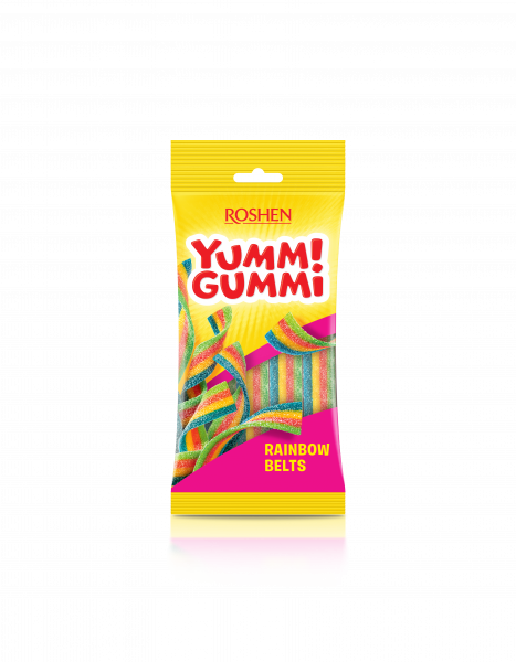 YUMMI GUMMI SOUR BELTS 70 G