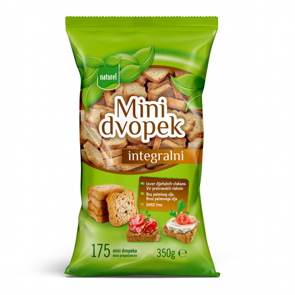 NATUREL MINI DVOPEK INTEGRALNI 350 G