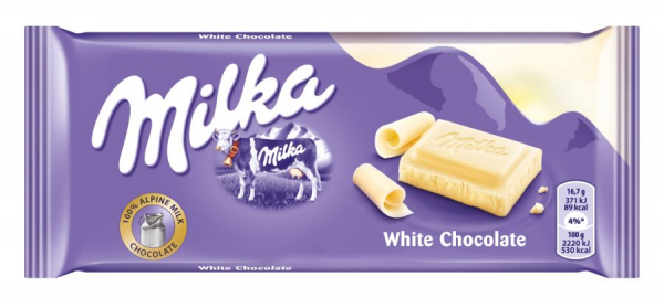 MILKA BIJELA ČOKOLADA 100G